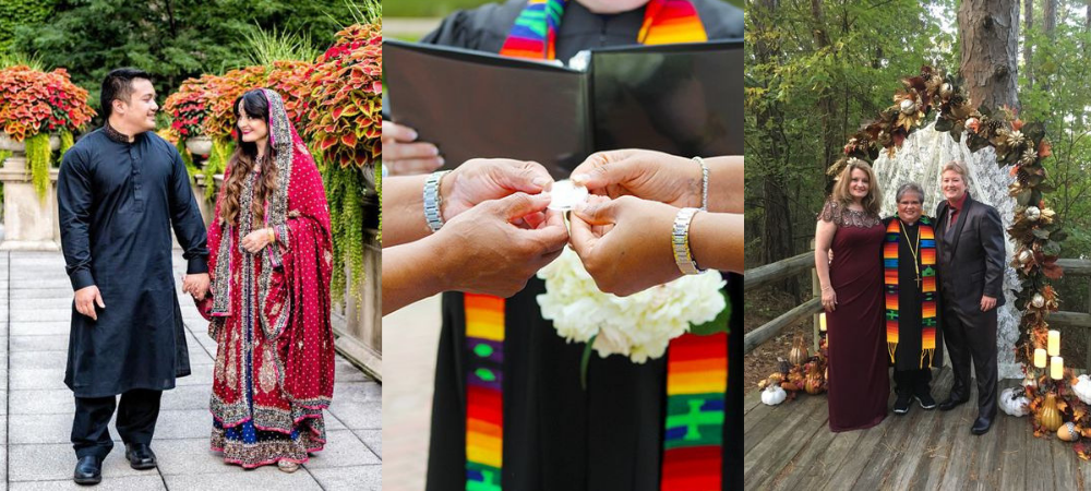 Wedding Ceremony Collage 